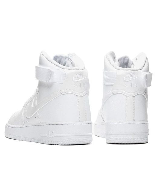 Nike White Air Force 1 High 07 for men