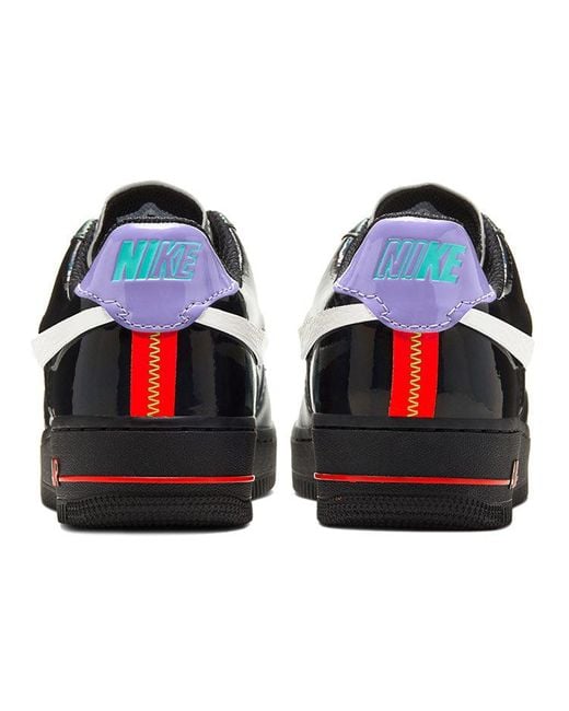 Nike Black (Wmns) Air Force 1 Low Vandalised 'Joker'