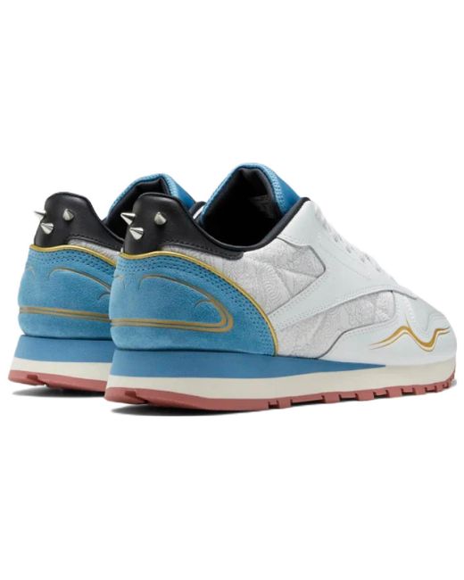 Reebok Blue Street Fighter X Classic Leather 'Chun Li' for men