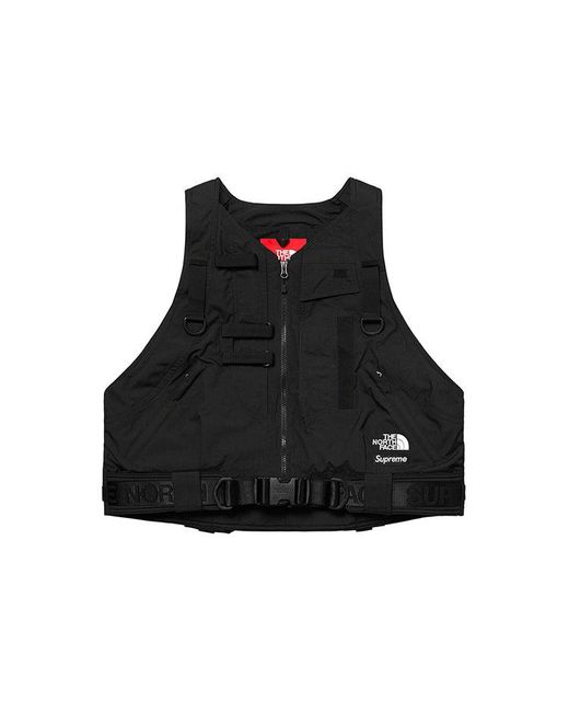 Supreme Black X The North Face Ss20 Week 3 Vest Interchange Jacket
