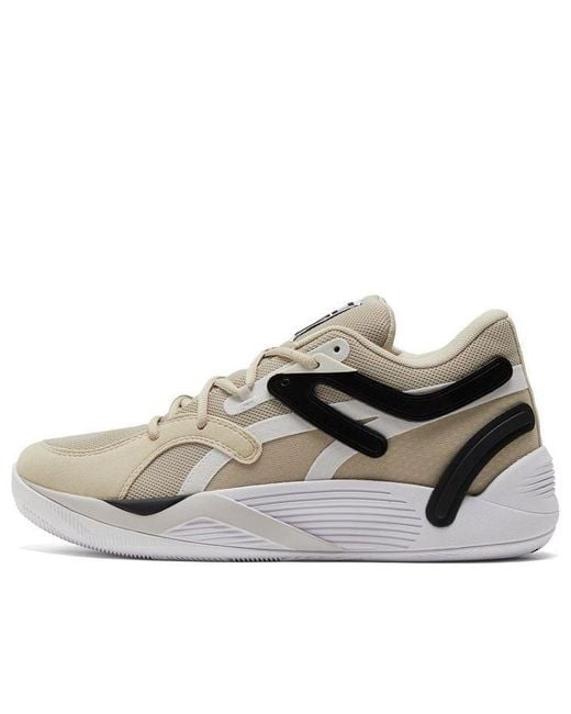 PUMA Brown Trc Blaze Court 'Nimbus Cloud' for men