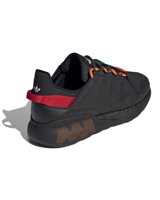 Adidas Black Zx 2K Boost Pure Scarlet' for men