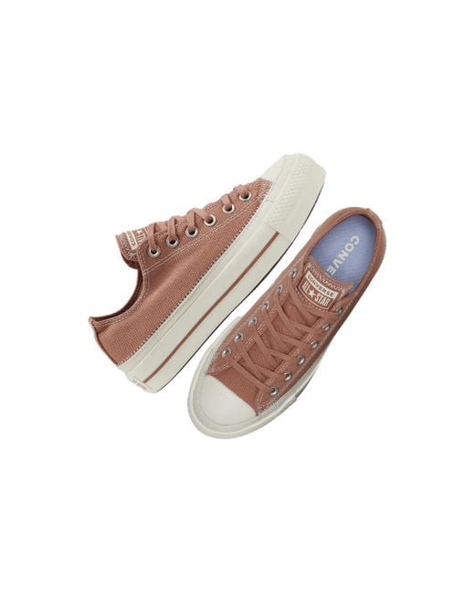 Converse Brown (Wmns) Chuck Taylor All Star Lift 'Taupe'