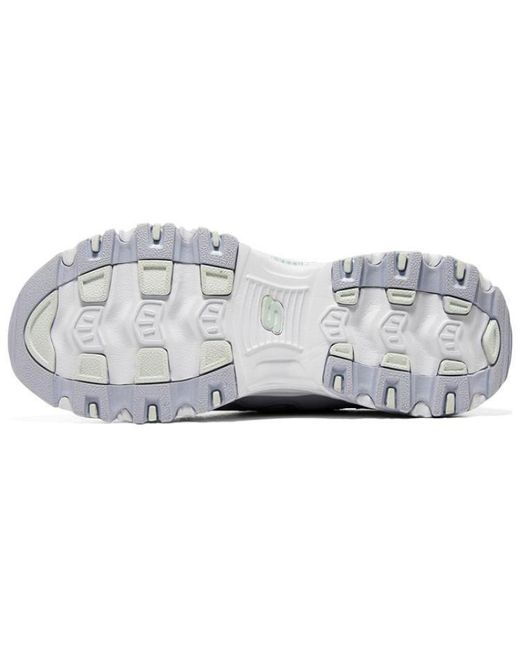 Skechers White (Wmns) D'Lites 1.0