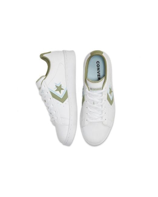 Converse White Pro Leather Low 'Sunblocked for men