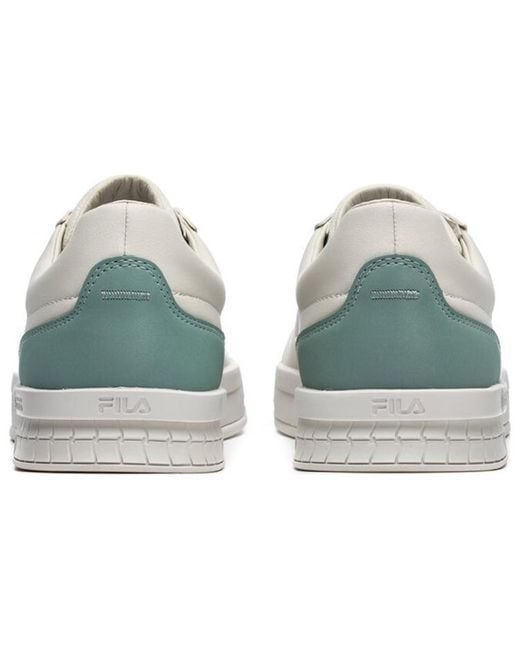 Fila White Ace Skate Shoes for men