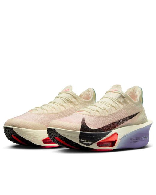 Nike White (Wmns) Air Zoom Alphafly Next% 3 'Coconut Milk Off Noir Dusty Amethyst Hot Lava'