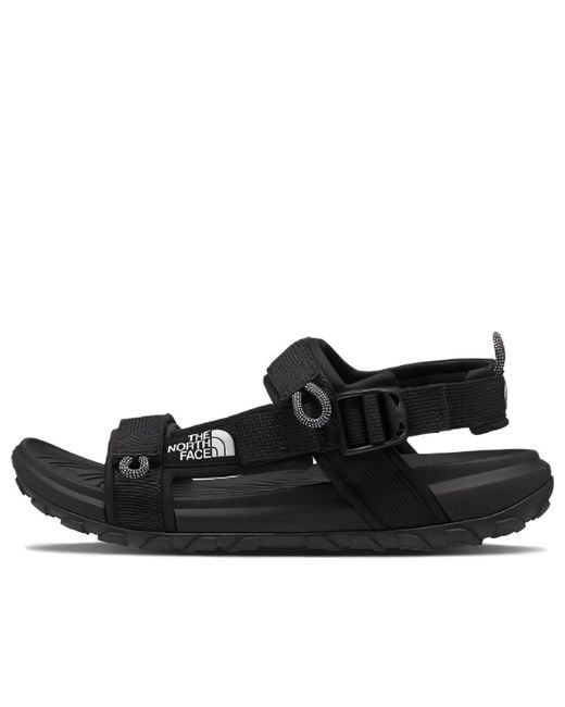 The North Face Black Explore Camp Sandals 'Tnf' for men