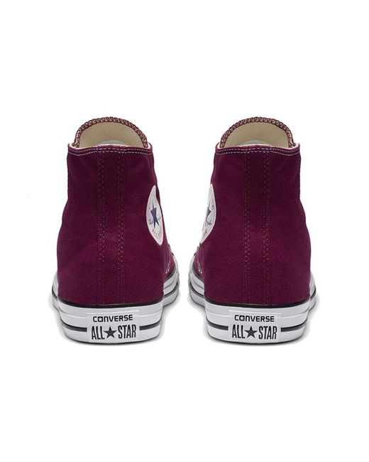 Converse Purple Chuck Taylor All Star Canvas Hi for men