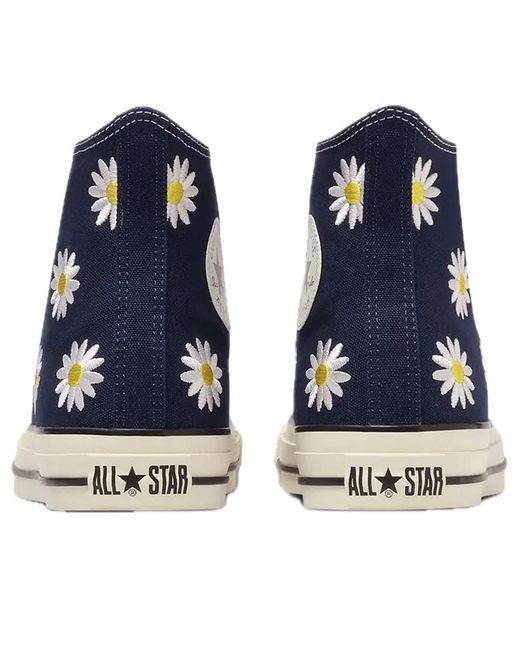Converse Blue Chuck Taylor All Star Hi 'Daisyflower' for men