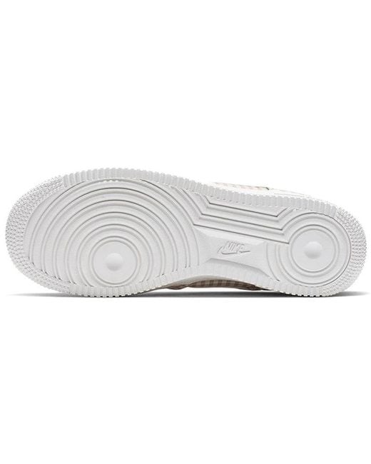 Nike White (Wmns) Air Force 1 Low Qs 'Gingham Pack
