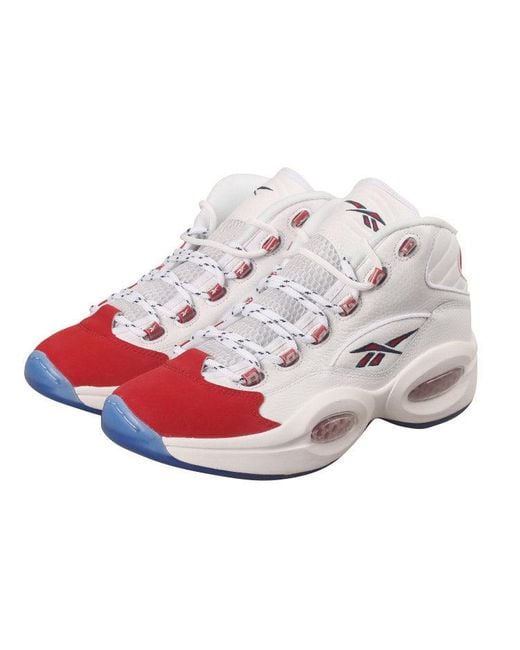 Reebok White Question Mid Og Toe' 2020 for men