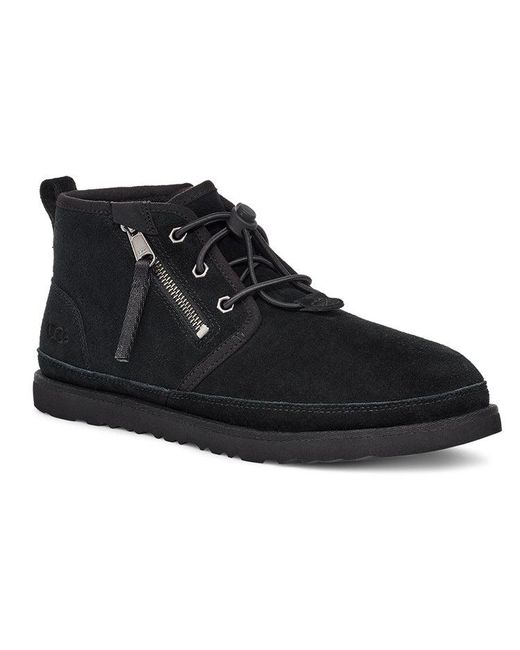 Ugg Black Neumel Adaptive Double Zipper Snow Boots for men