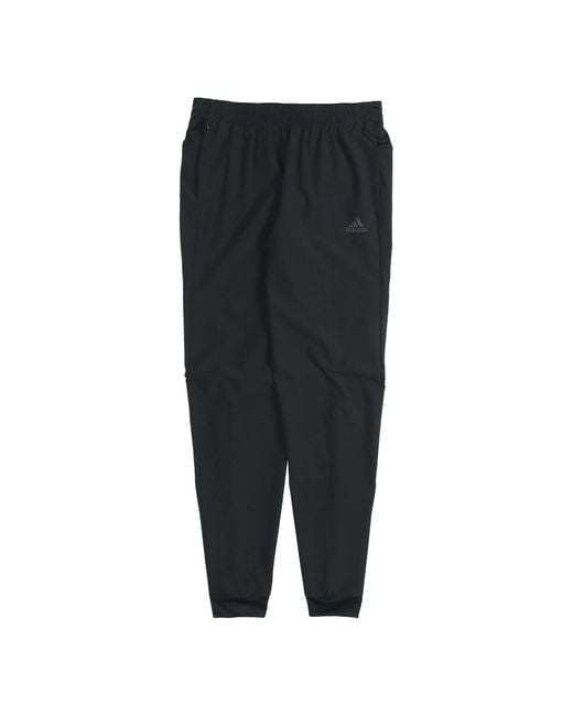 Adidas Black Zipper Tatting Sports Pants for men