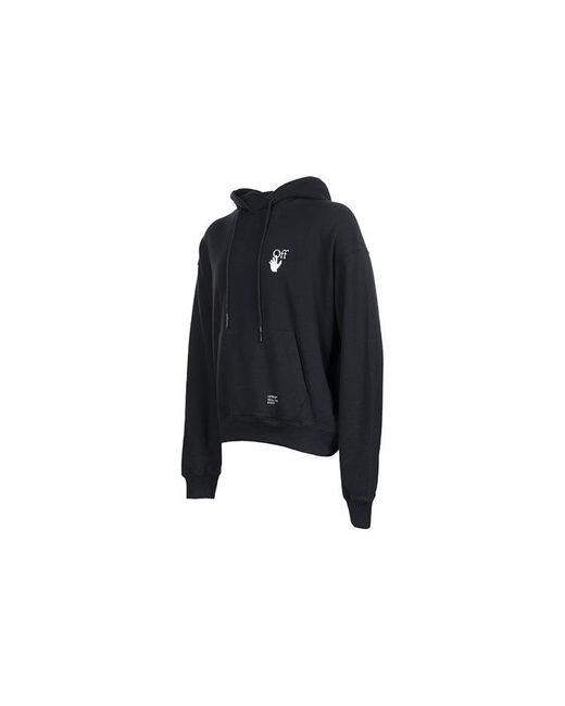 Off-White c/o Virgil Abloh Blue Caravaggio Arrow Over Hoodie for men