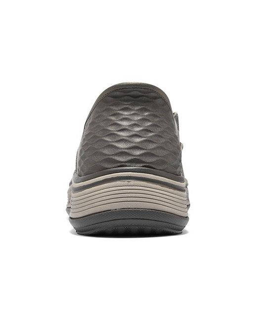 Skechers Gray Remaxed-Fenick Slip-Ins for men