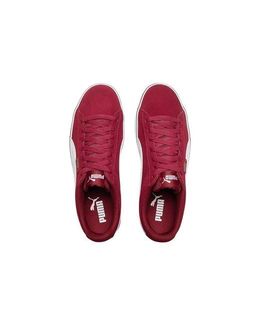 PUMA Red Vulc Retro Casual Sneakers Saffron for men