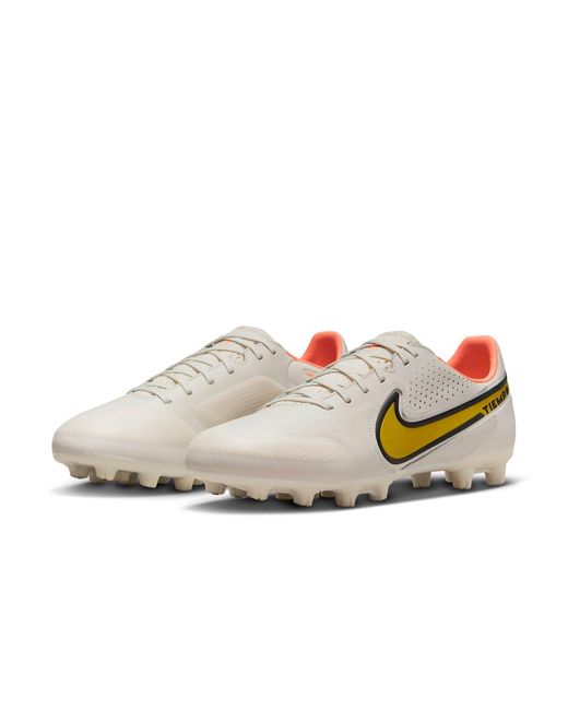 Nike White Tiempo Legend 9 Pro Hg for men