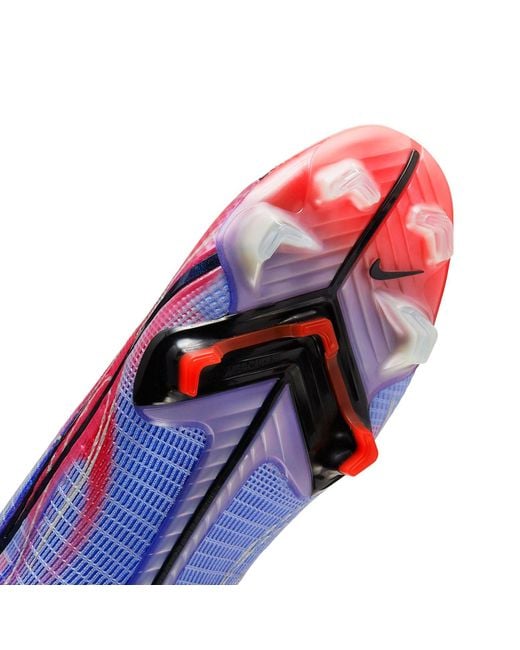 Nike Purple Kylian Mbapp X Mercurial Superfly 8 Elite 'Flames' for men