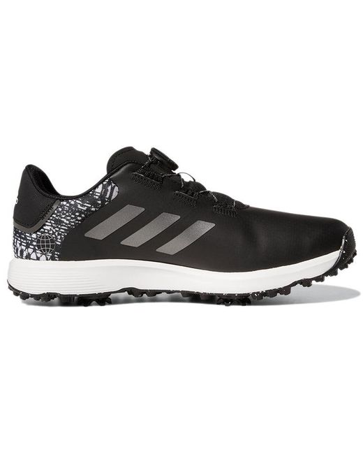 Adidas Black S S2G Golf Shoes for men