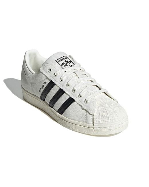 Adidas White Originals Superstar 'Cloud' for men
