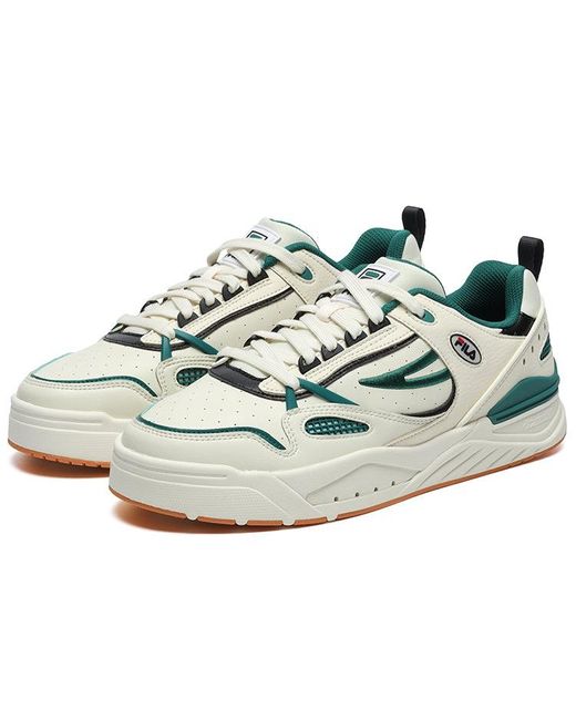 Fila White Slam 22 Skate Shoes for men