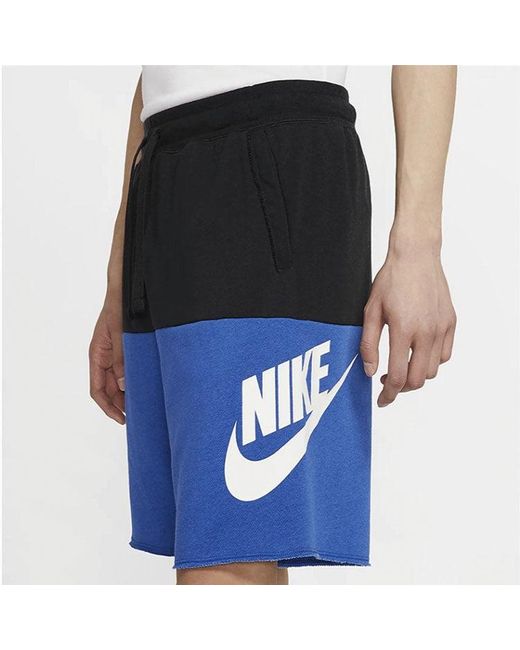Nike Blue Sportswear Alumni Shorts for men
