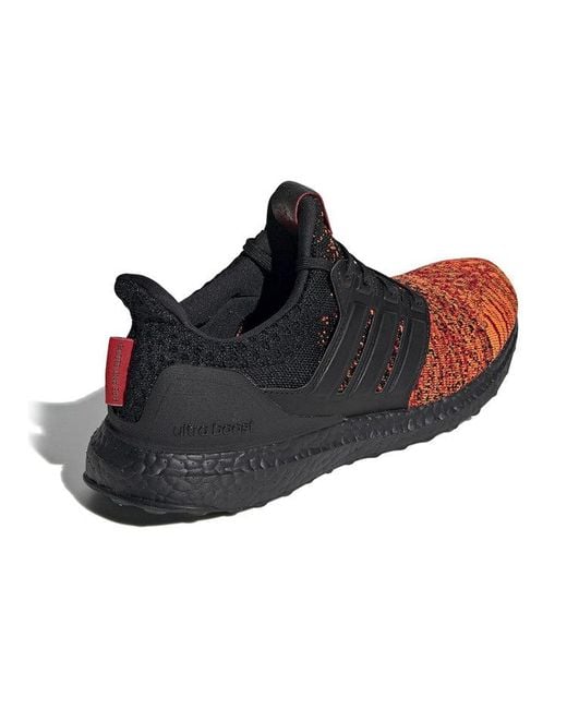 Adidas Black Game Of Thrones X Ultraboost .0 'House Targaryen Dragons' for men