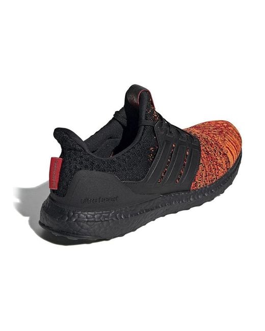 Adidas Black Game Of Thrones X Ultraboost .0 'House Targaryen Dragons' for men