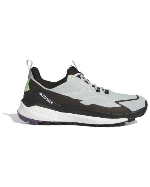 Adidas Black Terrex Free Hiker 2.0 Low Gore-Tex 'Wonder Lemon' for men