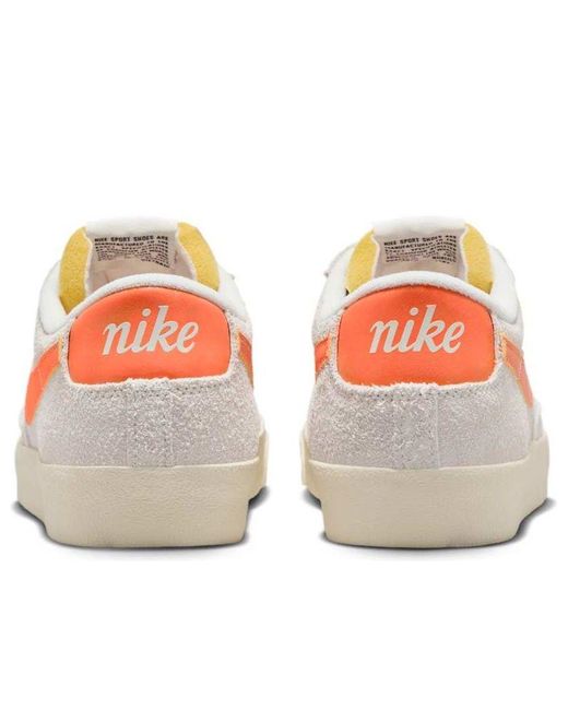 Nike White Blazer Low '77 Premium 'Summit Safety' for men