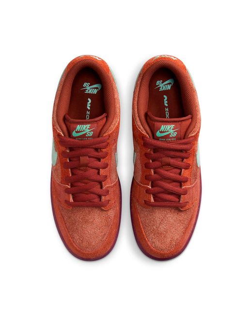Nike Red Sb Dunk Low 'Mystic Rosewood' for men