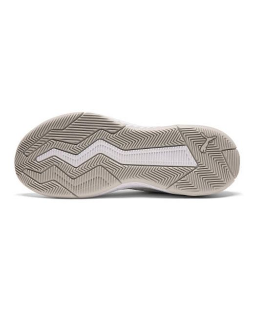PUMA White Uproar Hybrid Court for men