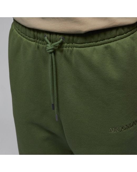 Nike Green Wordmark Fleece Sweatpants 'Sky J Light' for men