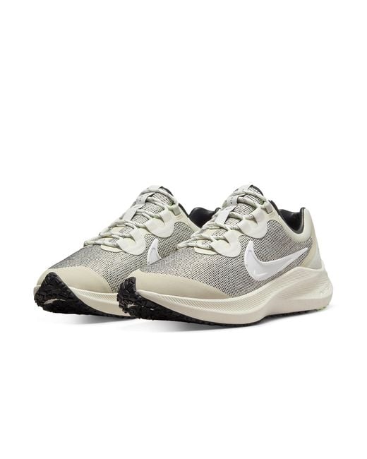 Nike White Air Zoom Winflo 8 Shield 'Light Bone' for men