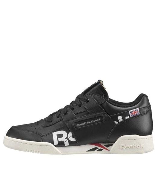 Reebok Black Workout Skate Shoes for men