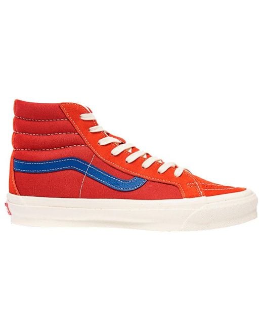 Vans Red Og Sk8-Hi Lx 'Pompeian' for men