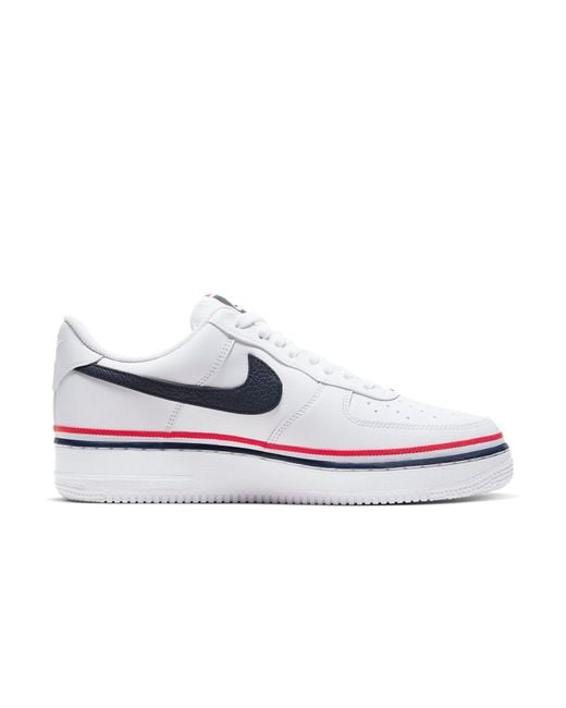 Nike White Air Force 1 Low 'Usa' for men