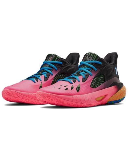 Under Armour Red Hovr Havoc 3 'Cerise Blackout' for men