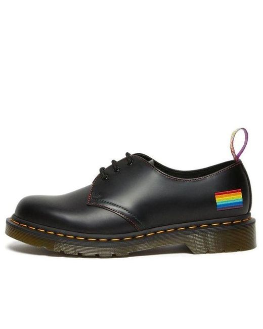Dr. Martens Black 1461 For Pride for men