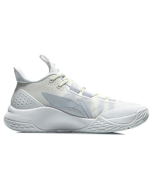 Li-ning White Combat Low Ivory for men