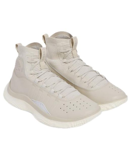 Under Armour Gray Curry 4 Flotro 'Saturn' for men