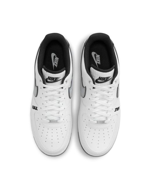 Nike White Air Force 1 '07 Lv8 Wolf' for men