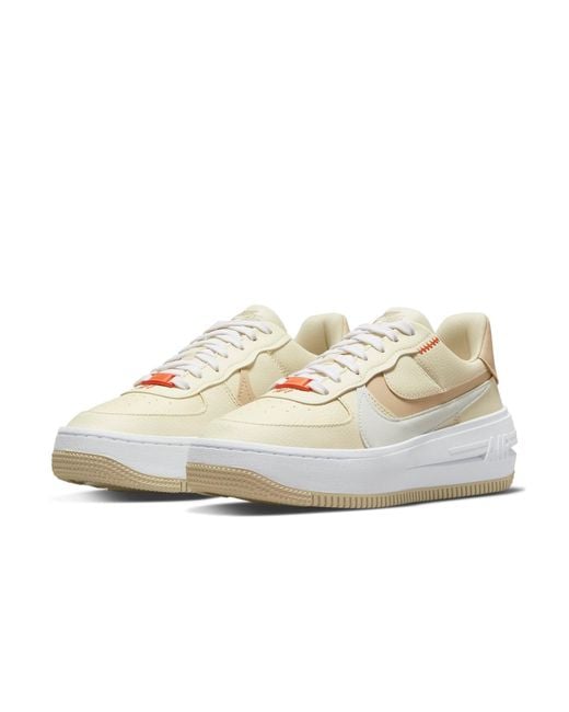 Nike White Air Force 1 Plt.af.orm
