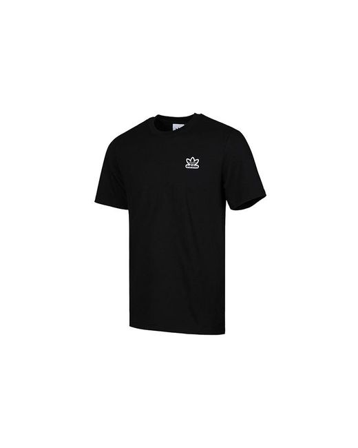 Adidas Black Originals 3D Logo Short Sleeve for men