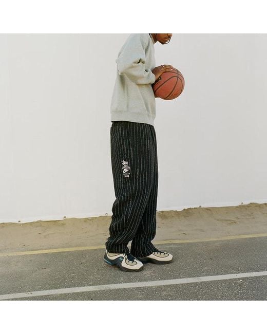 Nike X Stussy Ss23 Stripe Wool Pant 'Antique' in Black for Men
