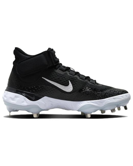 Nike Alpha Huarache Elite 4 Mid in Black for Men | Lyst UK