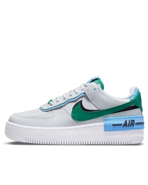 Nike Blue (Wmns) Air Force 1 Shadow 'Photon Dust Malachite'