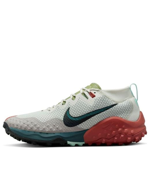 Nike Green Wildhorse 7 'Light Bone Cobblestone' for men