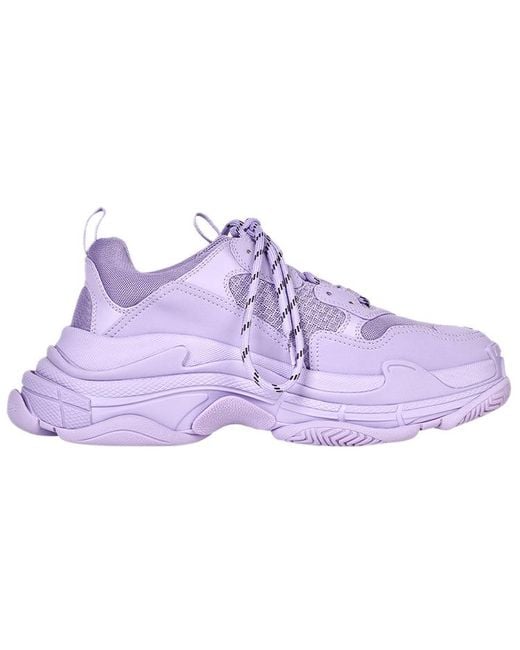 Balenciaga Purple (Wmns) Triple S Sneakers